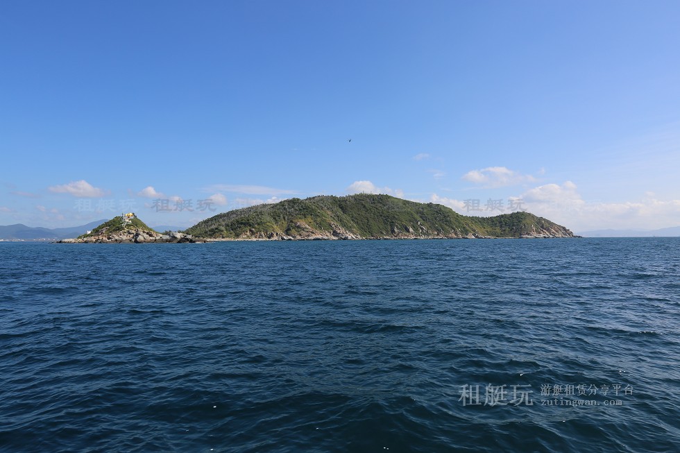 三亞旅游游艇租賃，三亞港至西島航線