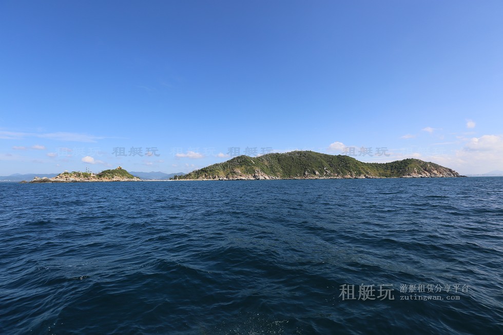 三亞旅游游艇租賃，三亞港至西島航線